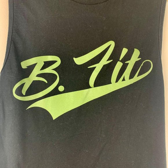 UCLA B.Fit Black Workout Tank S/M - Picture 3 of 4